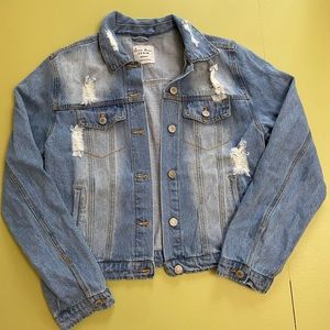 Love Tree Denim Jean Jacket Womens Size Medium